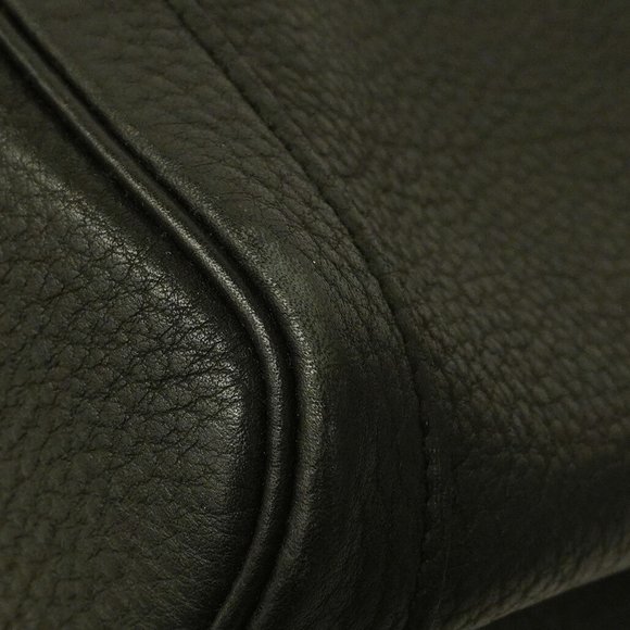 HERMES Garden Negonda Black L Engraved Handbag - Picture 7 of 10